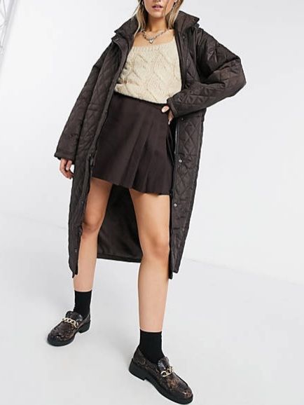 Парка-плащ женская оверсайз 000042