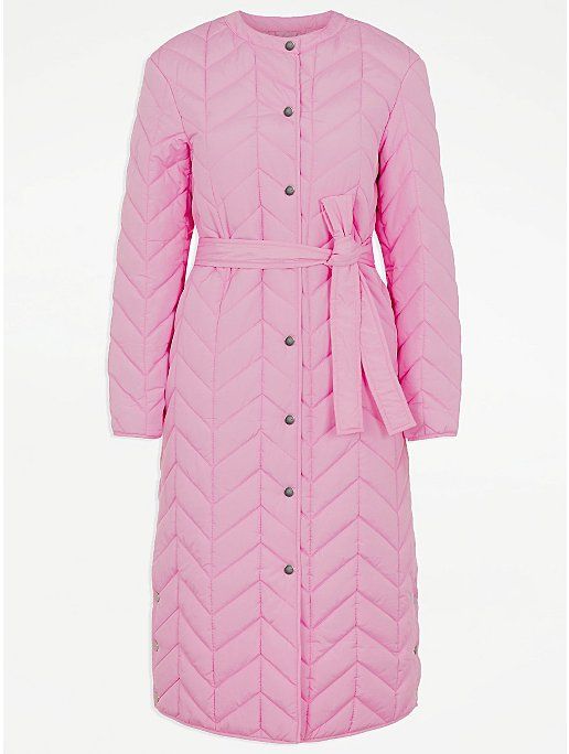 Демисезонное стеганное пальто Pieces  000054