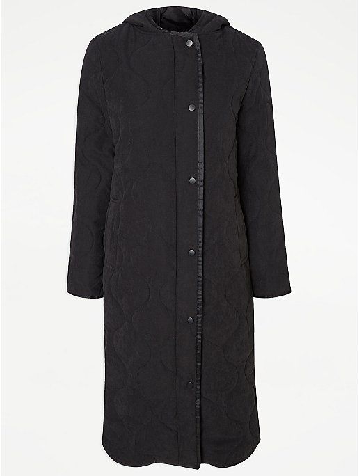 Стеганная куртка плащ George 000238