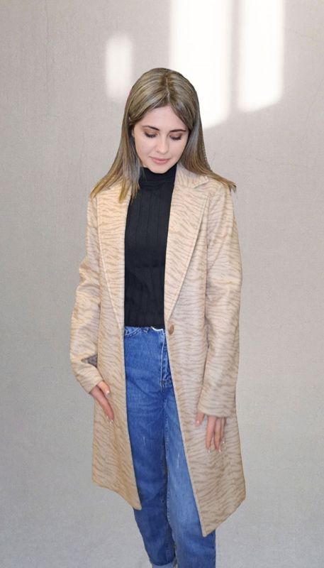 Женское демисезонное пальто George  000188